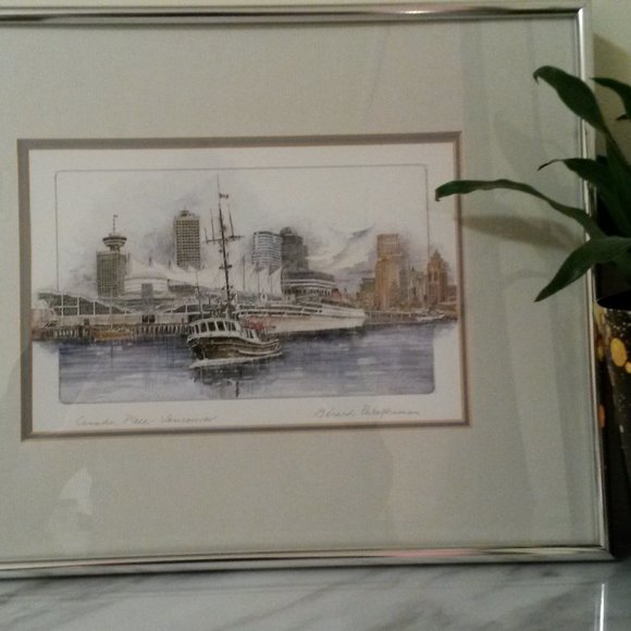 Vancouver Waterfront Framed Prints- Set of 2 - Picture 3 of 9